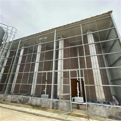 Layer Cage Ventilation and Cooling System