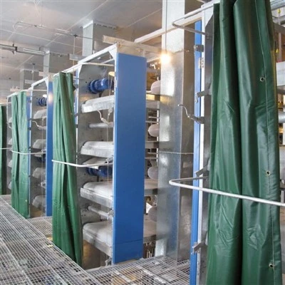 Pullet Cage Manure Removal System